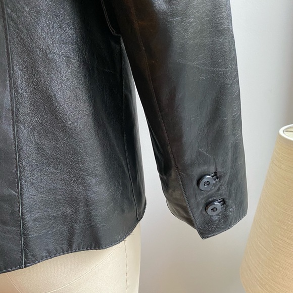 90’s GAP leather jacket - Picture 5 of 9